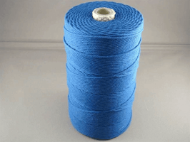 Katoenkoord spoel ca. 500 gram Blauw