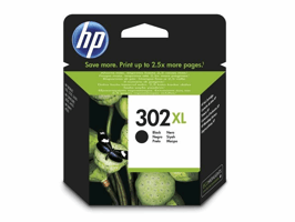 Inktcartridge HP F6U68AE 302XL zwart