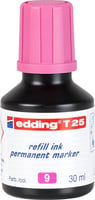 Inkt edding T25 roze /fl30ml