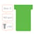 Nobo T-planbordkaarten index 2, ft 85 x 48 mm, groen