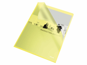 L-MAP ESSELTE STANDAARD A4 PP GEEL artikel afbeelding
