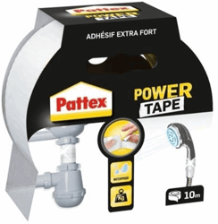 PLAKBAND PATTEX 50MMX10M POWER TAPE WIT [Blister] artikel afbeelding