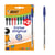 Balpen Bic Cristal medium assorti blister à 8+2 gratis