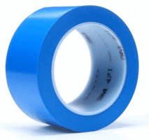 3M Vinyl Tape 471, Blauw, 50 mm x 33 m