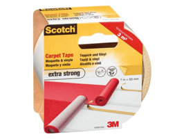 Plakband Scotch tapijt 50mmx7m dubbelzijdig extra strong