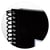 Notitieboek Oxford Classic Europeanbook A4+ 4-gaats ruit 5x5mm 80vel zwart