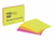 Post-it® Blok Super Sticky vergadernotes 203 x 152 mm, diverse neon- en ultrakleuren, verpakking van 4, 45 vel (pak 4 stuks) artikel afbeelding