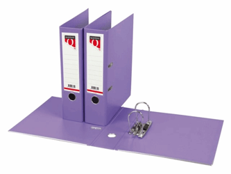 ORDNER QUANTORE A4 80MM PP VIOLET artikel afbeelding