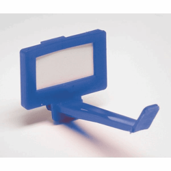 Sleutelhaken, VE = 10 stuks vanaf 10 VE blauw
