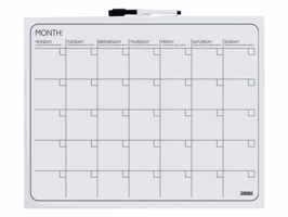 Planbord Desq maand 40x50cm magnetisch