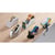 Tafelafroller voor zelfklevend plakband met tafelklem voor bandbreedtes tot 50 mm, VE = 3 stuks