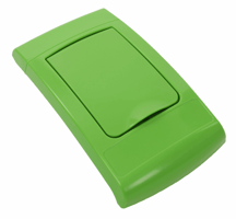 Lift deksel Envirobin, kleur groen, model VB 063765 artikel afbeelding