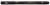 Fineliner Uni-ball Pin brush EF zwart