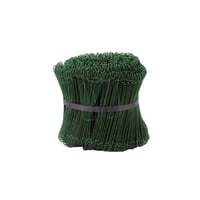 Drilbinders 500 mm x 1,6 mm, groen, geplastificeerd, PVC omhuld