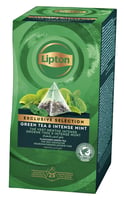 Thee Lipton Exclusive groene thee munt 25x2gr