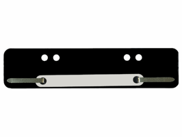 Staples Snelhechterstrip kort Zwart (pak 4 x 25 stuks)