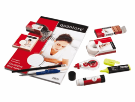 Huismerk koffer Quantore + inhoud
