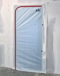 KIP Stofdeur PP-Vlies Met Rits 120x220 cm (voor 2115mm kozijn)