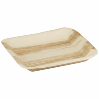 Palmblad bord 24x24cm