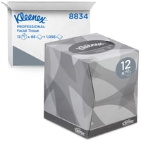 Tissue KC Kleenex facial 2-laags kubus wit 8834