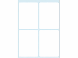 Etiket HERMA 3755 40x55mm wit 28 stuks