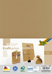 Kraftpapier Folia din A4 230gr pak à 50 vel artikel afbeelding