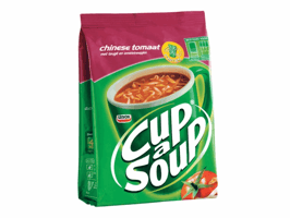 Unox Cup a Soup voor automaten Chinese tomatensoep (verpakking 636 gram) (pak 646 gram)