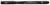 Fineliner Uni-ball Pin beitelpunt 1mm zwart