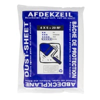 Afdekfolie 4x5 mtr. Professioneel