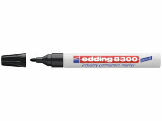 Permanentmarker edding 8300 1,5-3 zwart artikel afbeelding