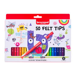 Viltstift Bruynzeel set á 50 kleuren