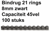 BINDRUG GBC 8MM 21RINGS A4 ZWART artikel afbeelding