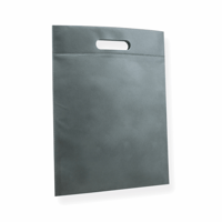 Non Woven draagtas 300x400mm, kleur zilver