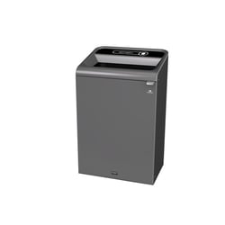 Afvalbak voor kringloopmateriaal Configure™ inhoud 57 l roestvast staal