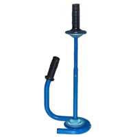 Stretchfoliedispenser Metaal blauw gelagerd