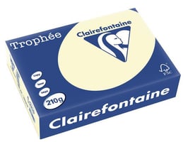 Clairefontaine Trophée Papier, A4, 210 g/m², Crème (pak 250 vel)