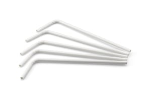 Buigrietje (FSC®) papier wit, ø 6 mm / 24cm