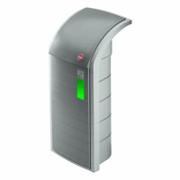 Afvalbak voor kringloopmateriaal ProfiLine WSB-K inhoud 120 l, b x h x d = 500x1120x450 mm grijs