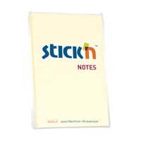 Notitieblok Stick'n 152x102mm geel/pk6
