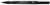 Fineliner Uni-ball Pin beitelpunt 1mm zwart