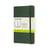 Notitieboek Moleskine pocket 90x140mm blanco soft cover myrtle green