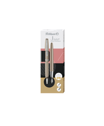 Schrijfset Pelikan Jazz Noble Elegance K36+P36 medium taupe