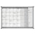 Maandplanner type CC, inclusief set toebehoren 7 dagen b x h = 920x625 mm