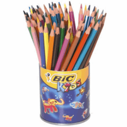 Kleurpotlood Bic Evolution/blik 60 artikel afbeelding
