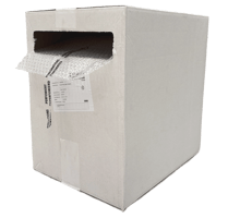 Luchtkussenfolie in dispenserbox 28,5cm x 50mtr. 2-Laags 75my XL.