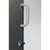 Verzamelstation voor kringloopmateriaal, inhoud 2x50 l, zilverkleurig