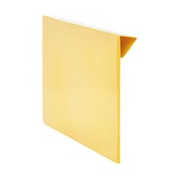 Etikethoezen, VE = 100 stuks voor houten opzetrand voor papierformaat A (Breedte: 235 mm; Hoogte: 165 mm; Kleur: Geel; Voor papierformaat: A5 liggend)