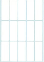 Etiket HERMA 2410 20x50mm wit 480 stuks