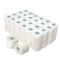 Traditioneel 2-laags toiletpapier, 200 vels recycled tissue voorzien van ECO en FSC keurmerk.