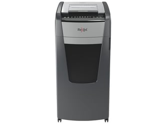 Rexel Optimum Auto+ 600M Automatische Papiervernietiger, P4 Cross-Cut Snippers, 110L, 600 Vellen, Zwart artikel afbeelding